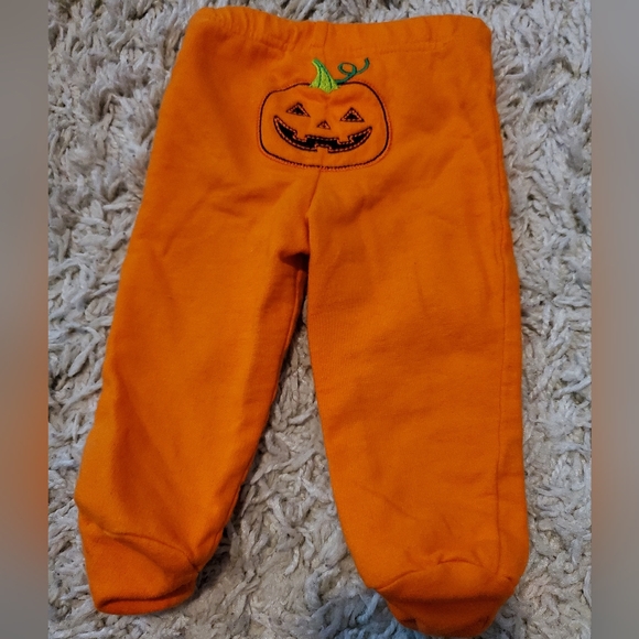 Baby Pumpkin unisex pants 0-3 months - Picture 2 of 4